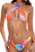 Luli Fama Dancing Queen Strappy Loop Brazilian Scrunch Bottom